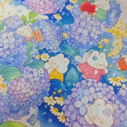 【Cross stitch stretch cloth set double strips】