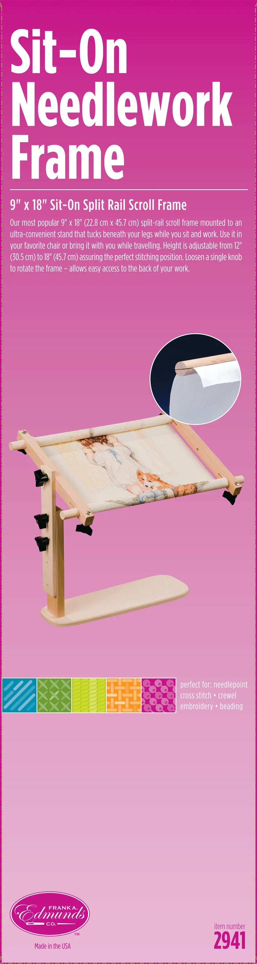 Sit-On Needlework Stand Best selling