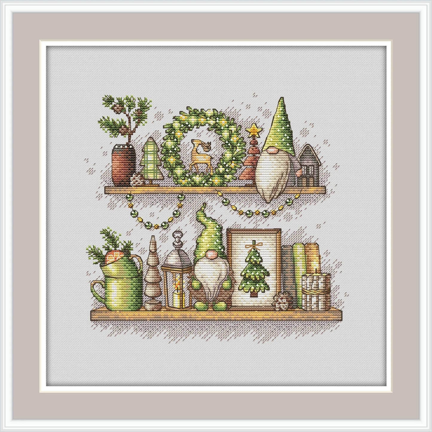 Scandinavian Christmas 2 Cross Stitch Pattern