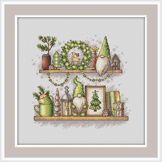 Scandinavian Christmas 2 Cross Stitch Pattern