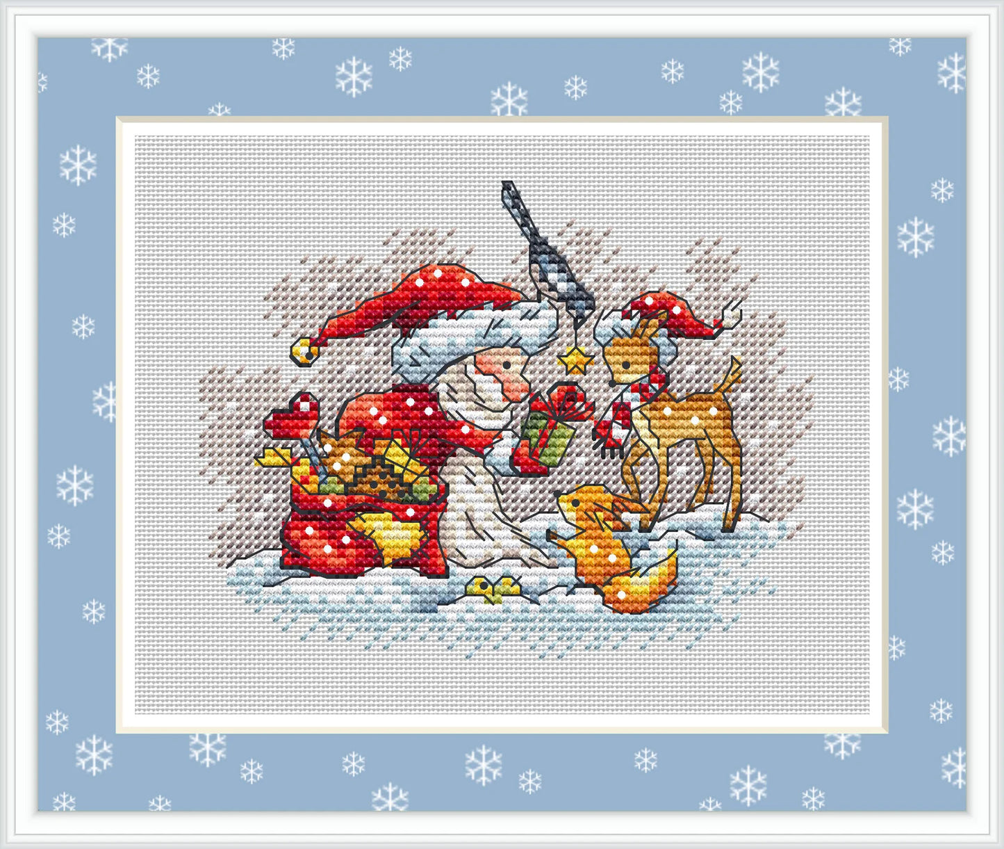 Santa Claus 4 Cross Stitch Pattern