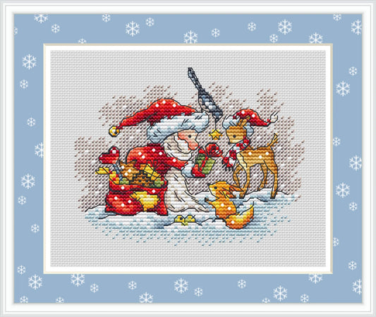Santa Claus 4 Cross Stitch Pattern
