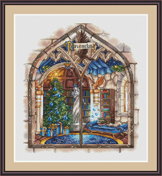 Christmas Interior 2 Cross Stitch Pattern