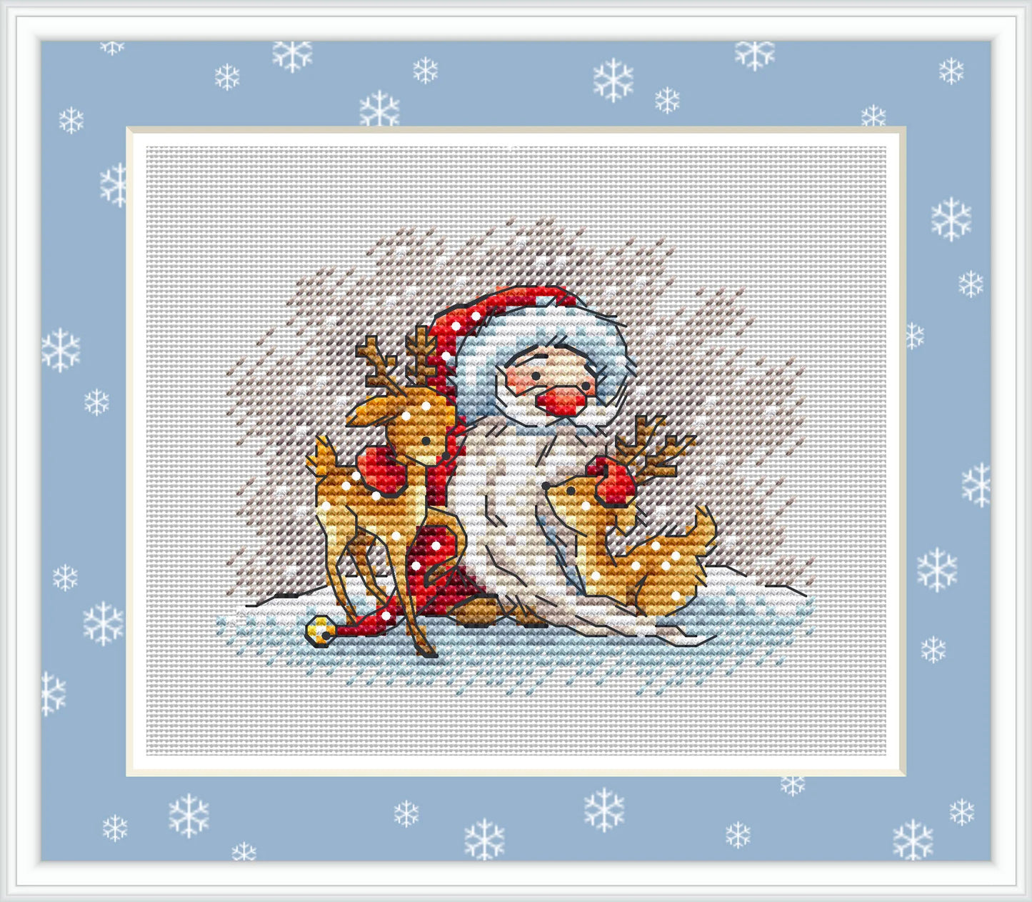 Santa Claus 2 Cross Stitch Pattern