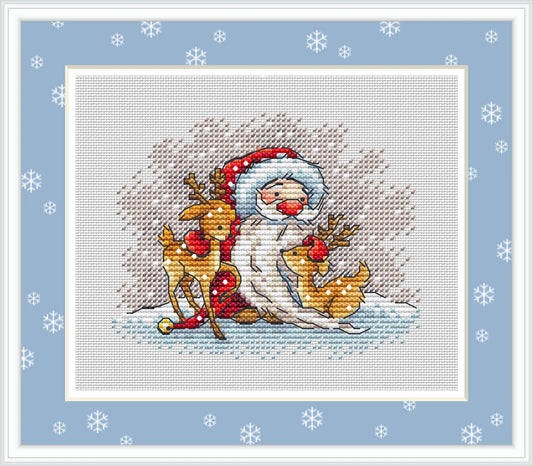 Santa Claus 2 Cross Stitch Pattern