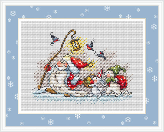 Santa Claus 1 Cross Stitch Pattern