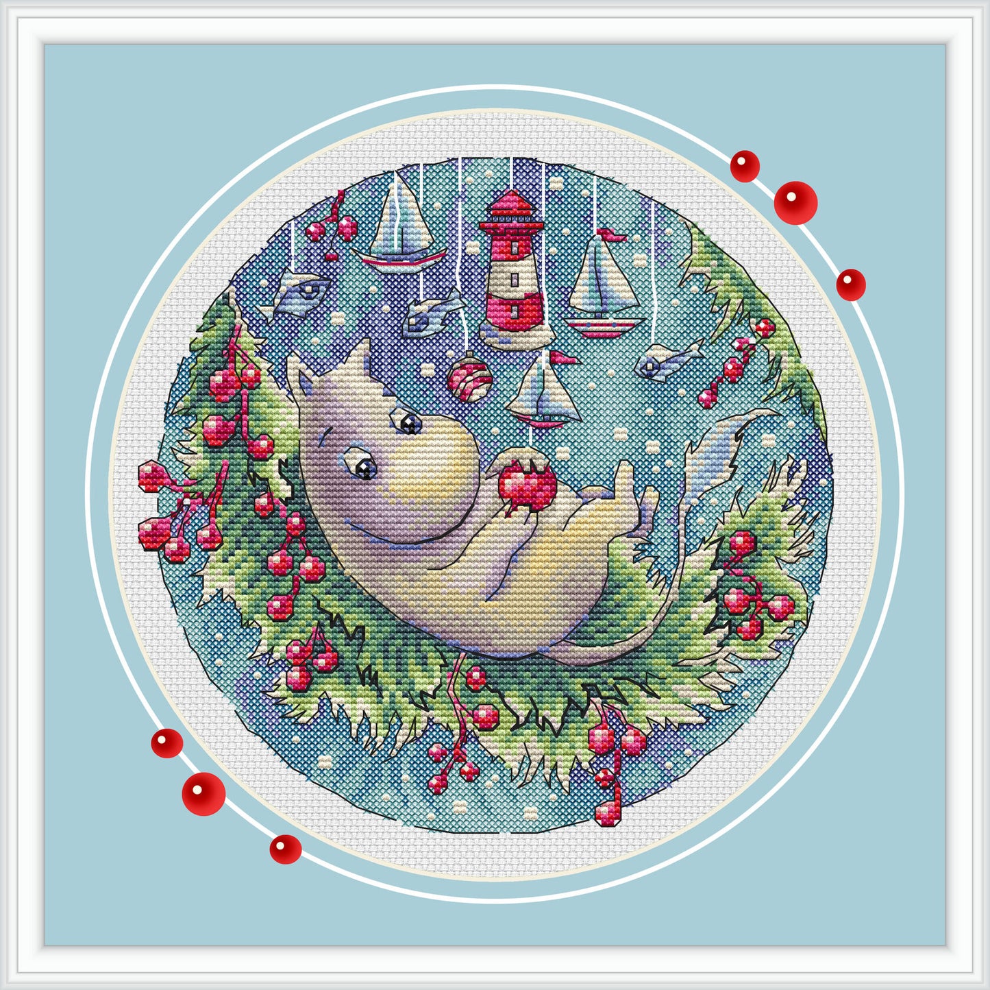 Christmas Dreams Cross Stitch Pattern