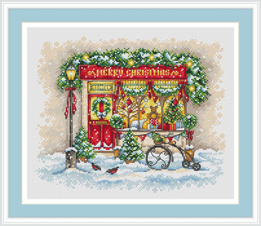 Gift Shop Cross Stitch Pattern