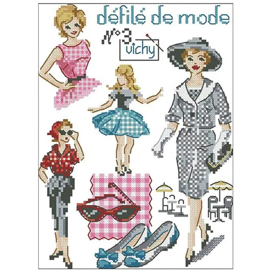 Fashion show « Vichy » Chart