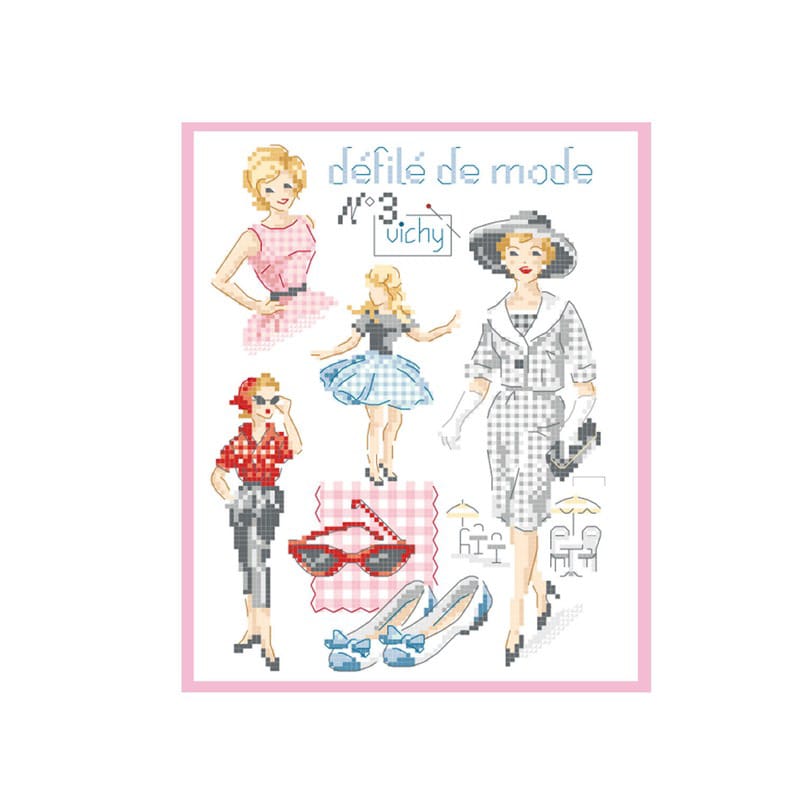 Fashion show « Vichy » Chart