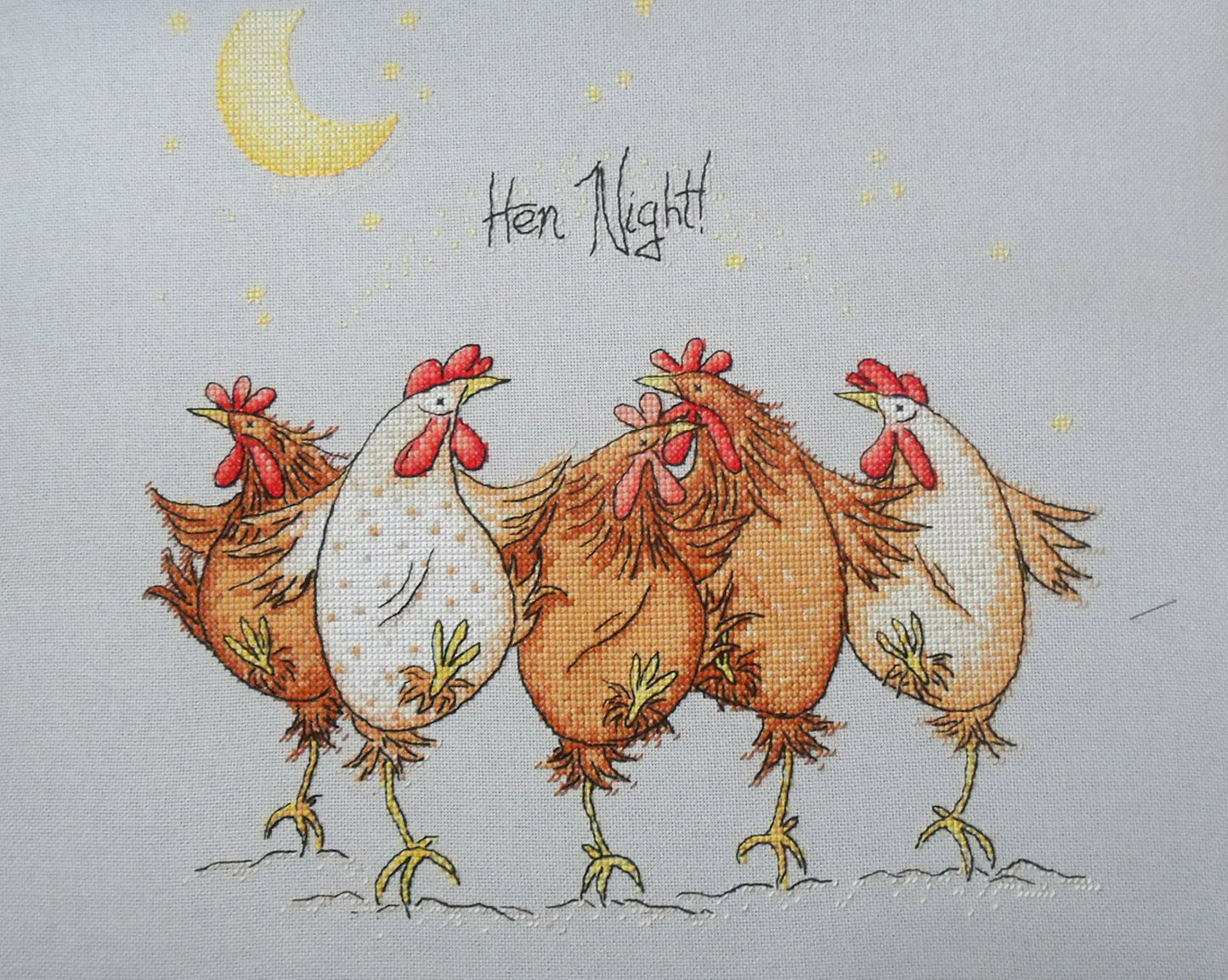 Hen cross stitch pattern chicken instant download pdf pattern funny hen cross stitch kitchen decor cross stitch pattern chicken dance pdf