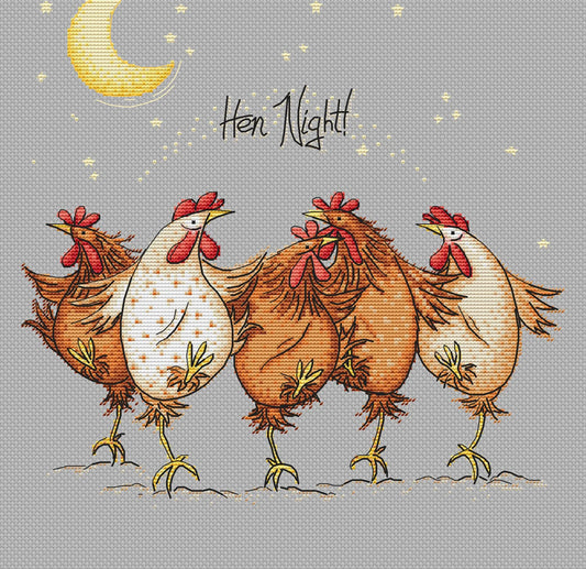 Hen cross stitch pattern chicken instant download pdf pattern funny hen cross stitch kitchen decor cross stitch pattern chicken dance pdf