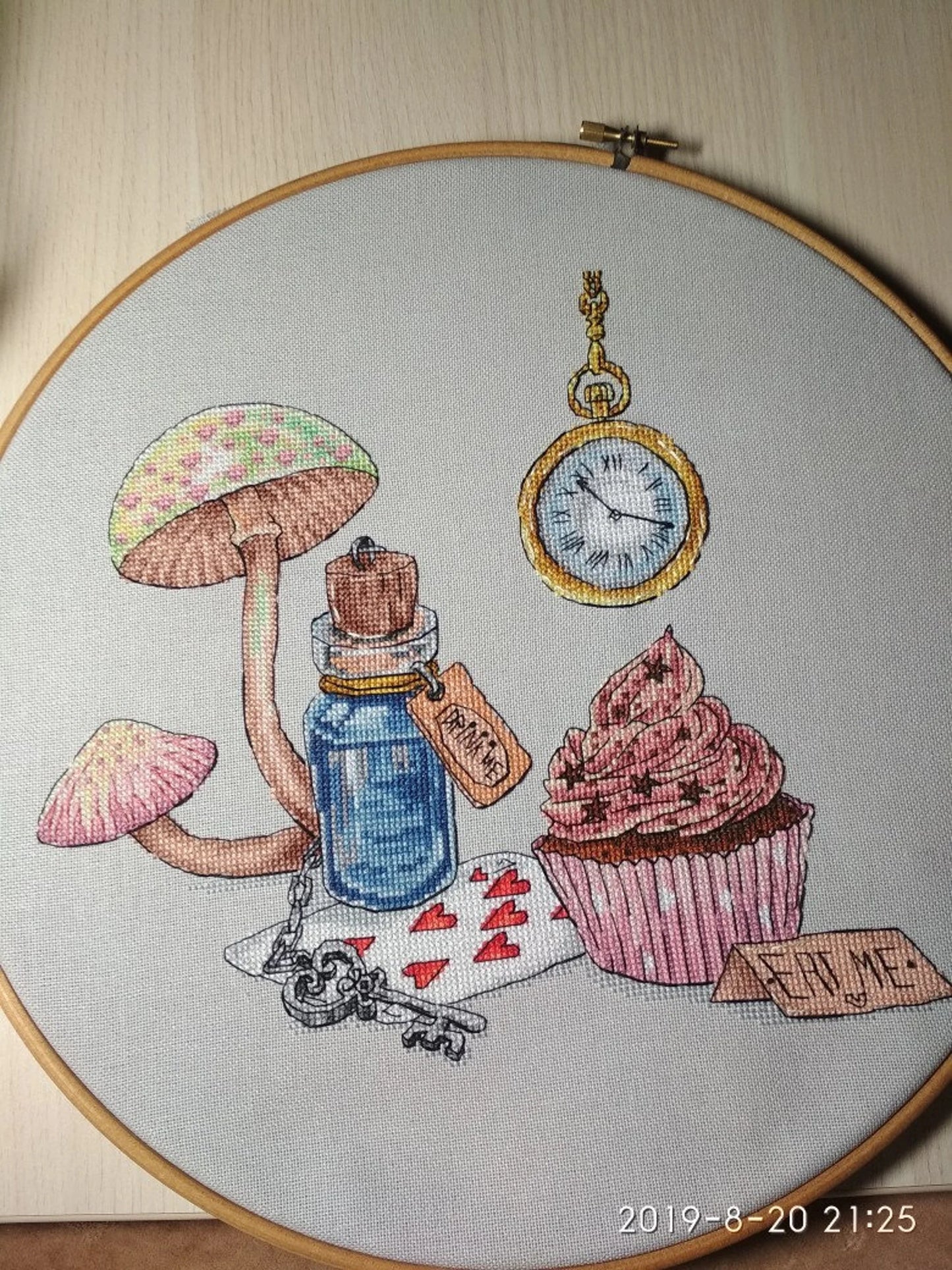 Cross Stitch Pattern Alice's way DMC Chart Printable PDF Instant Download