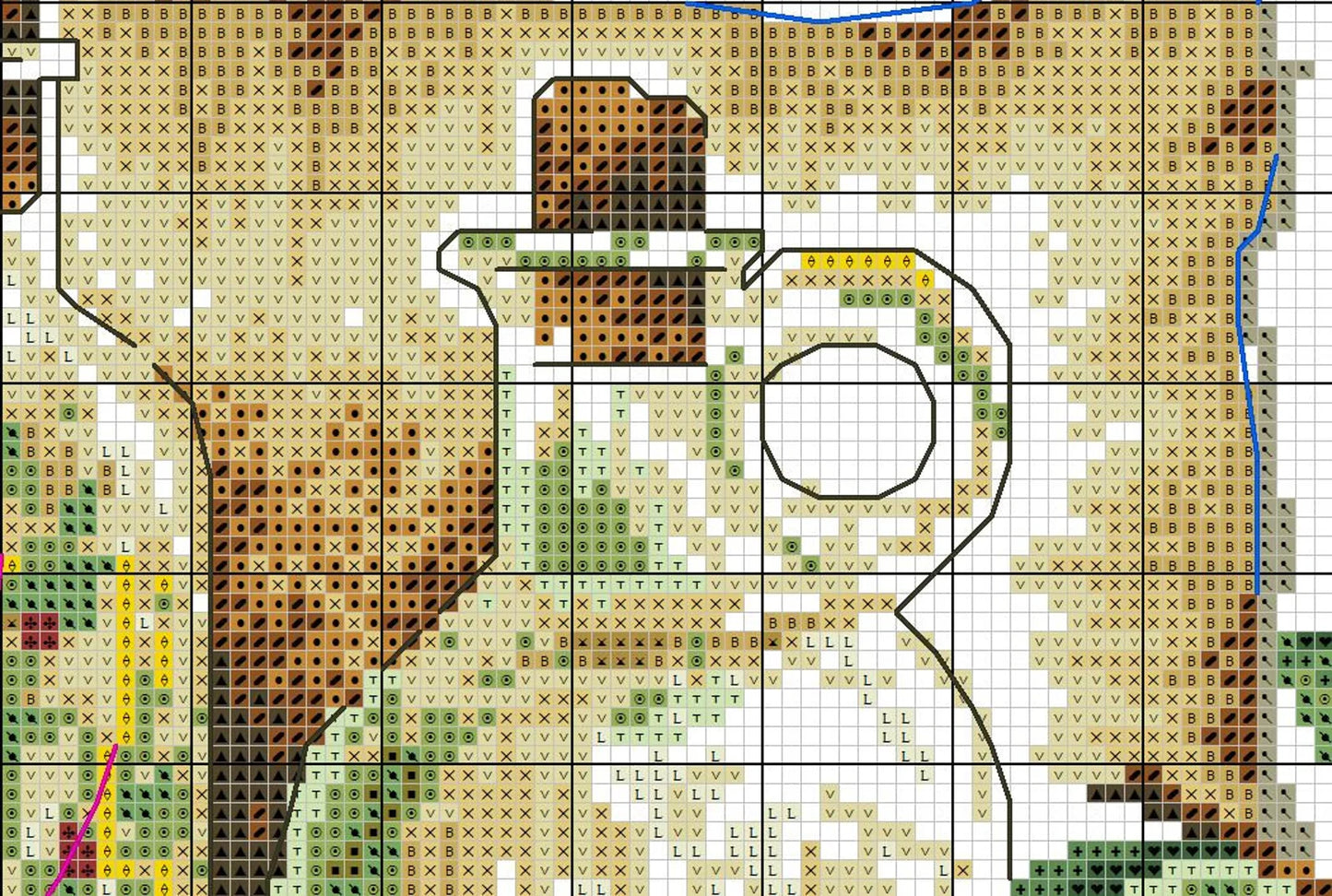 Kitchen Cross Stitch Pattern Cherry Drink Digital Pattern Kitchen Still Life Modern Decor Pattern Glass of wine Embroidery Needlepoint chart