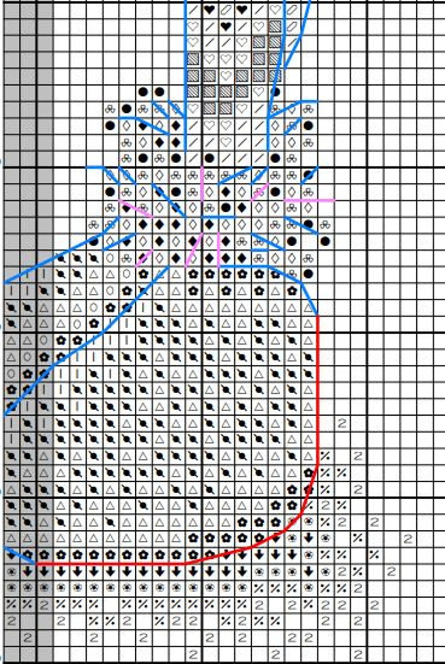 Scheme of cross-stitch "Merry Christmas"
