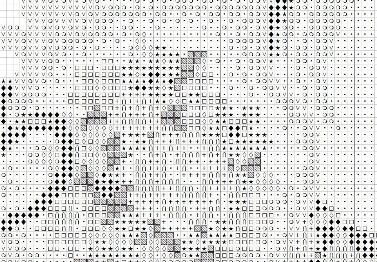 Kitchen Cross Stitch Pattern Shelf with Dishies Kitchen Still Life Modern Decor Pattern Cups Mugs Napkins Embroidery Needlepoint chart PDF