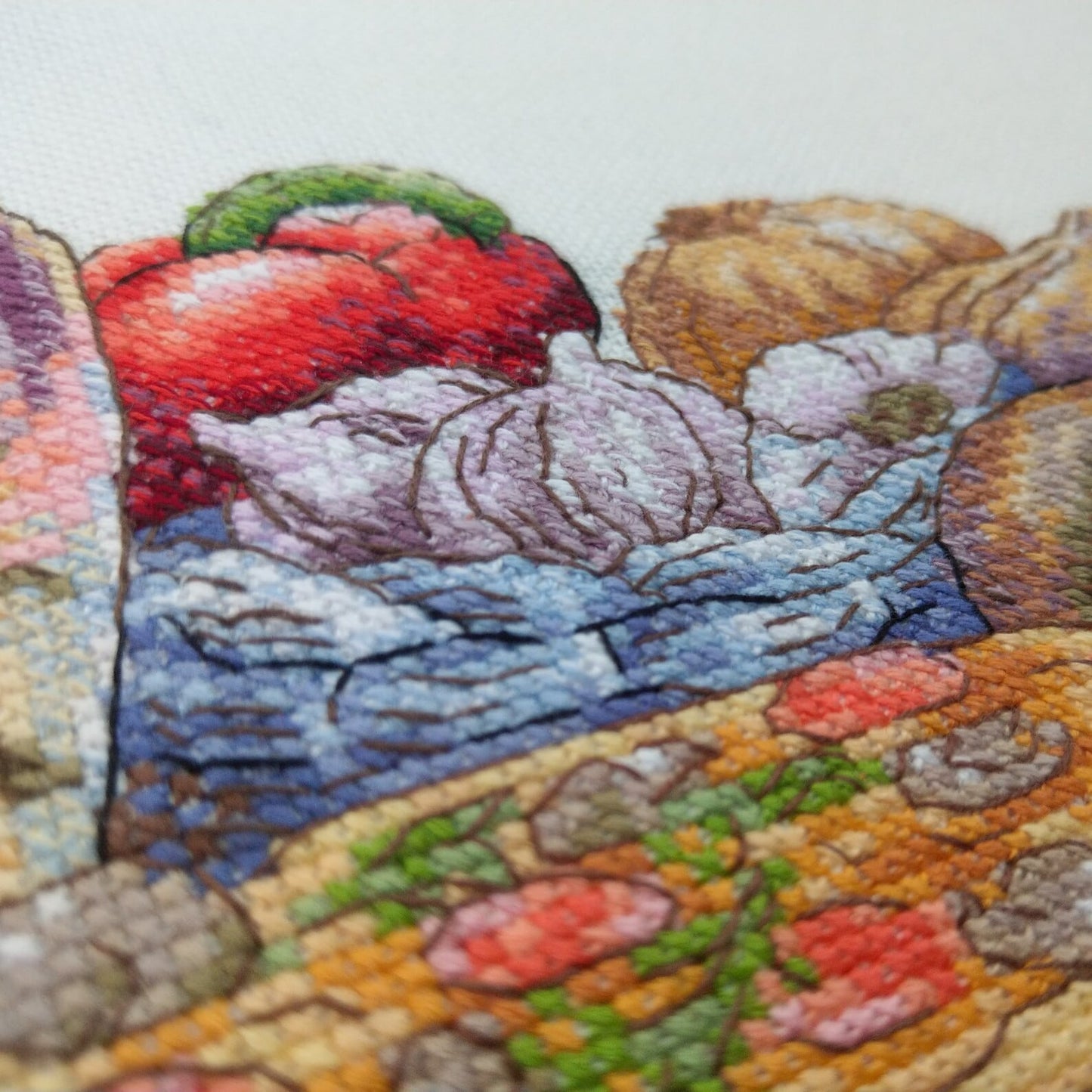 Cross Stitch Pattern "Italian Cuisine. Pizza" DMC Cross Stitch Chart Needlepoint Pattern Embroidery Chart Printable PDF Instant Download