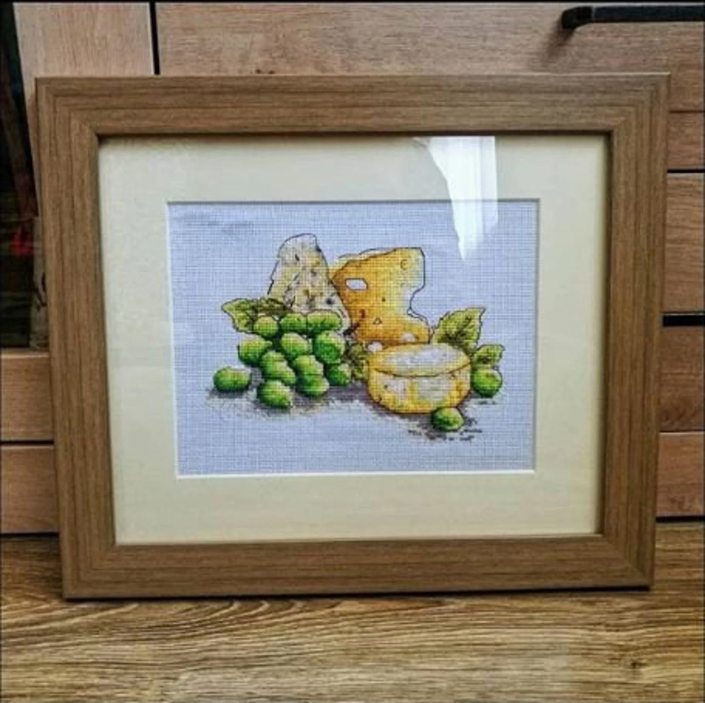 Cross-stitch scheme Gourmet Breakfast Embroidery pattern PDF