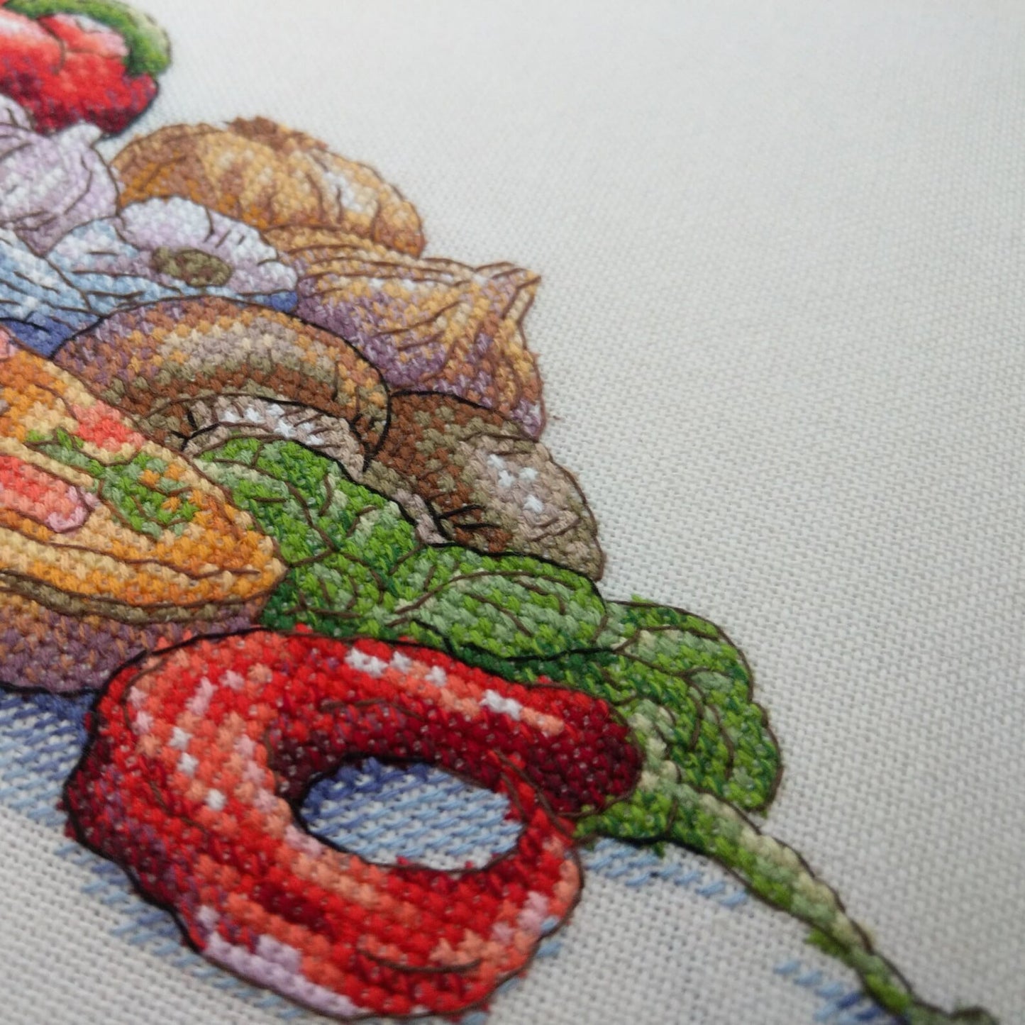 Cross Stitch Pattern "Italian Cuisine. Pizza" DMC Cross Stitch Chart Needlepoint Pattern Embroidery Chart Printable PDF Instant Download