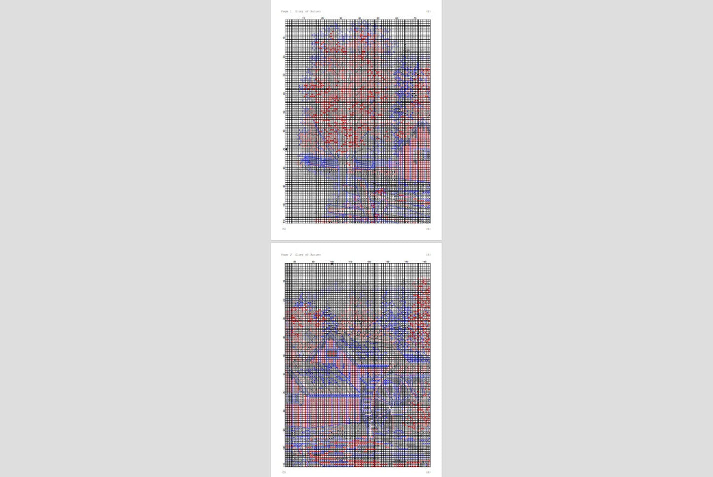 Glory of Autumn Cross Stitch Pattern
