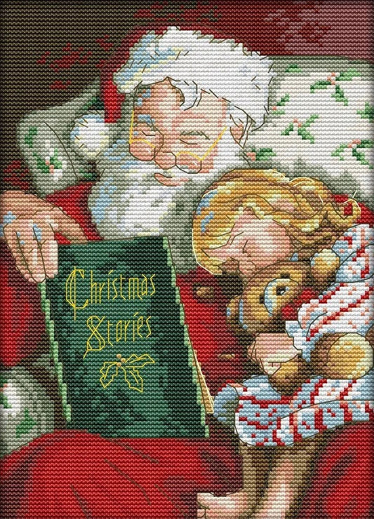 Christmas Stories Cross Stitch Pattern