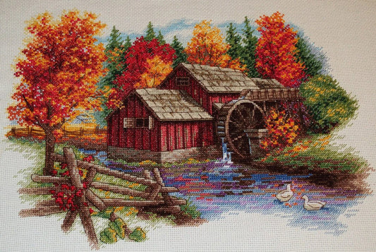 Glory of Autumn Cross Stitch Pattern