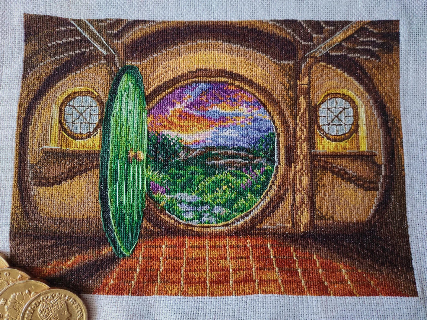 Cross Stitch Pattern The Beginning Of A Great Adventure DMC Chart Printable PDF Instant Download