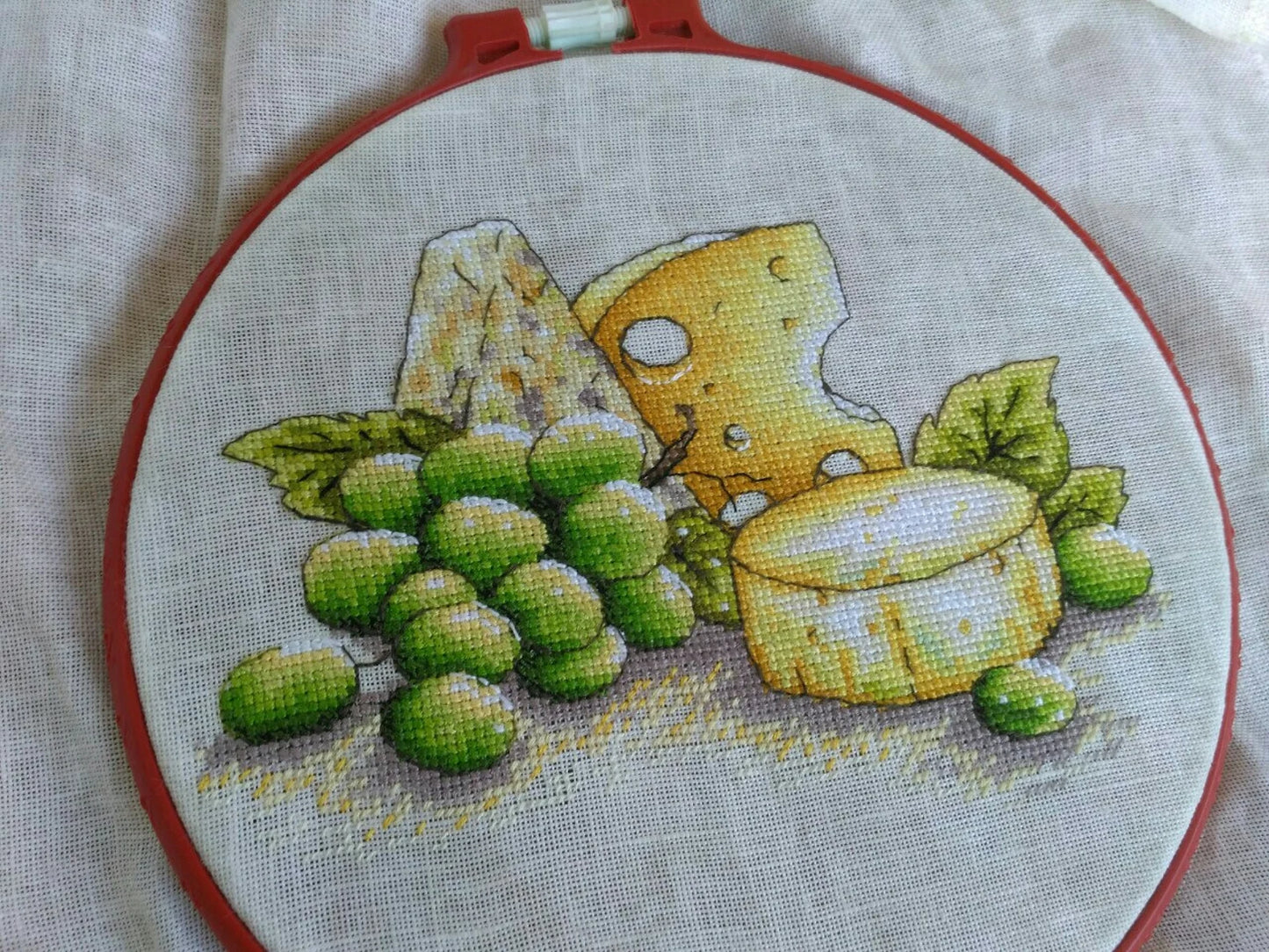 Cross-stitch scheme Gourmet Breakfast Embroidery pattern PDF