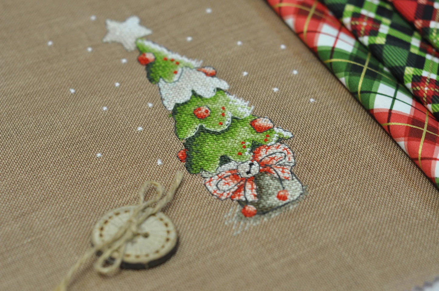 Cross-stitch scheme Happy New Year Embroidery pattern PDF