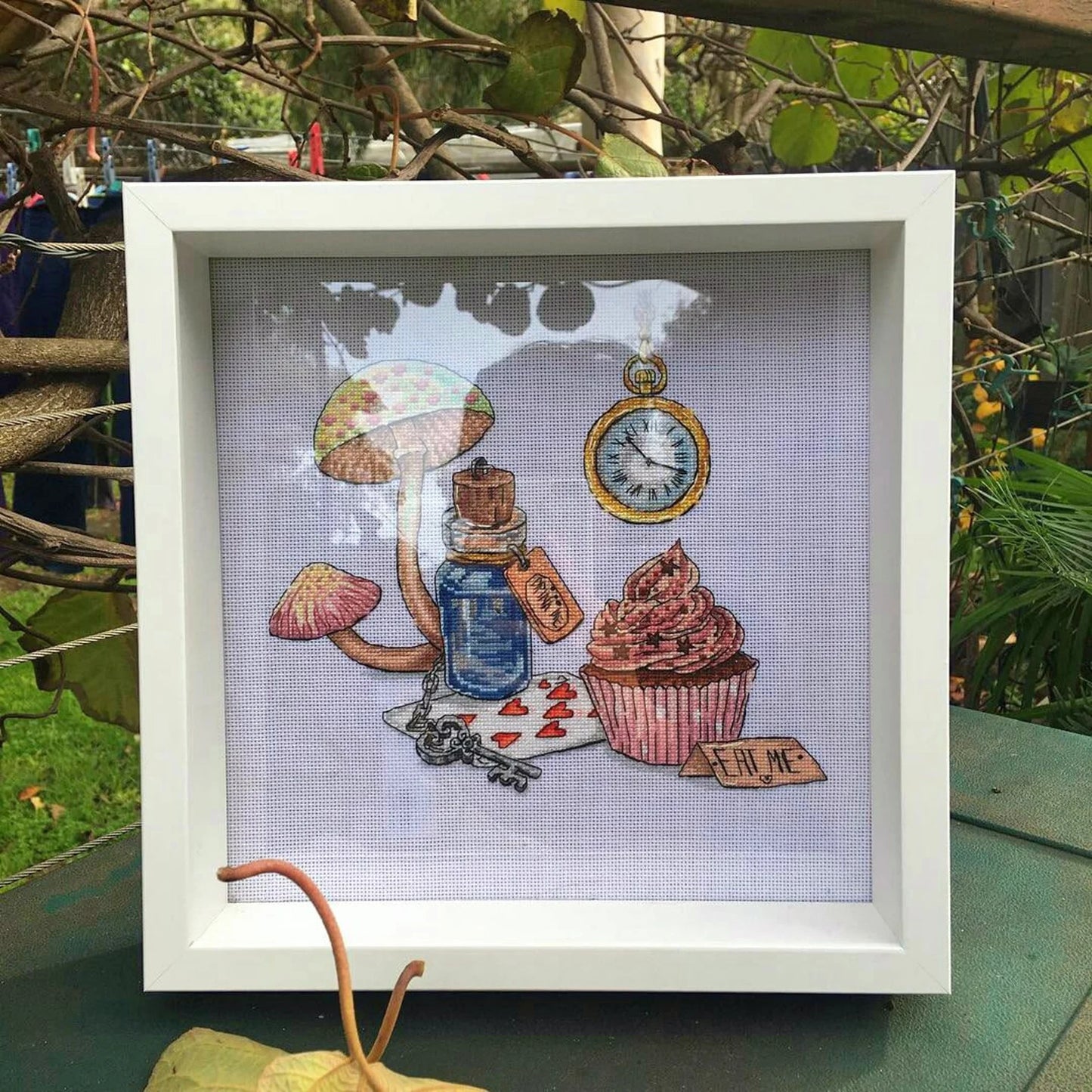 Cross Stitch Pattern Alice's way DMC Chart Printable PDF Instant Download