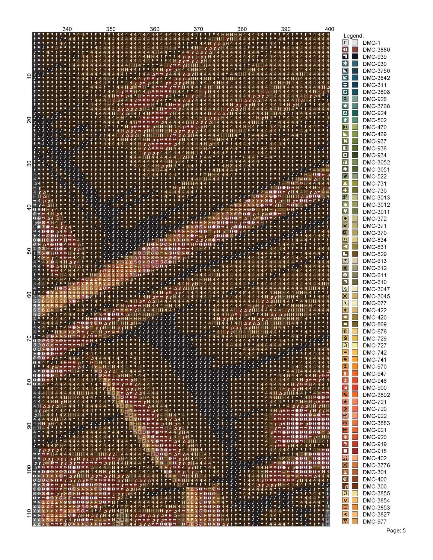 Cross Stitch Pattern Cozy Cabin Full Coverage