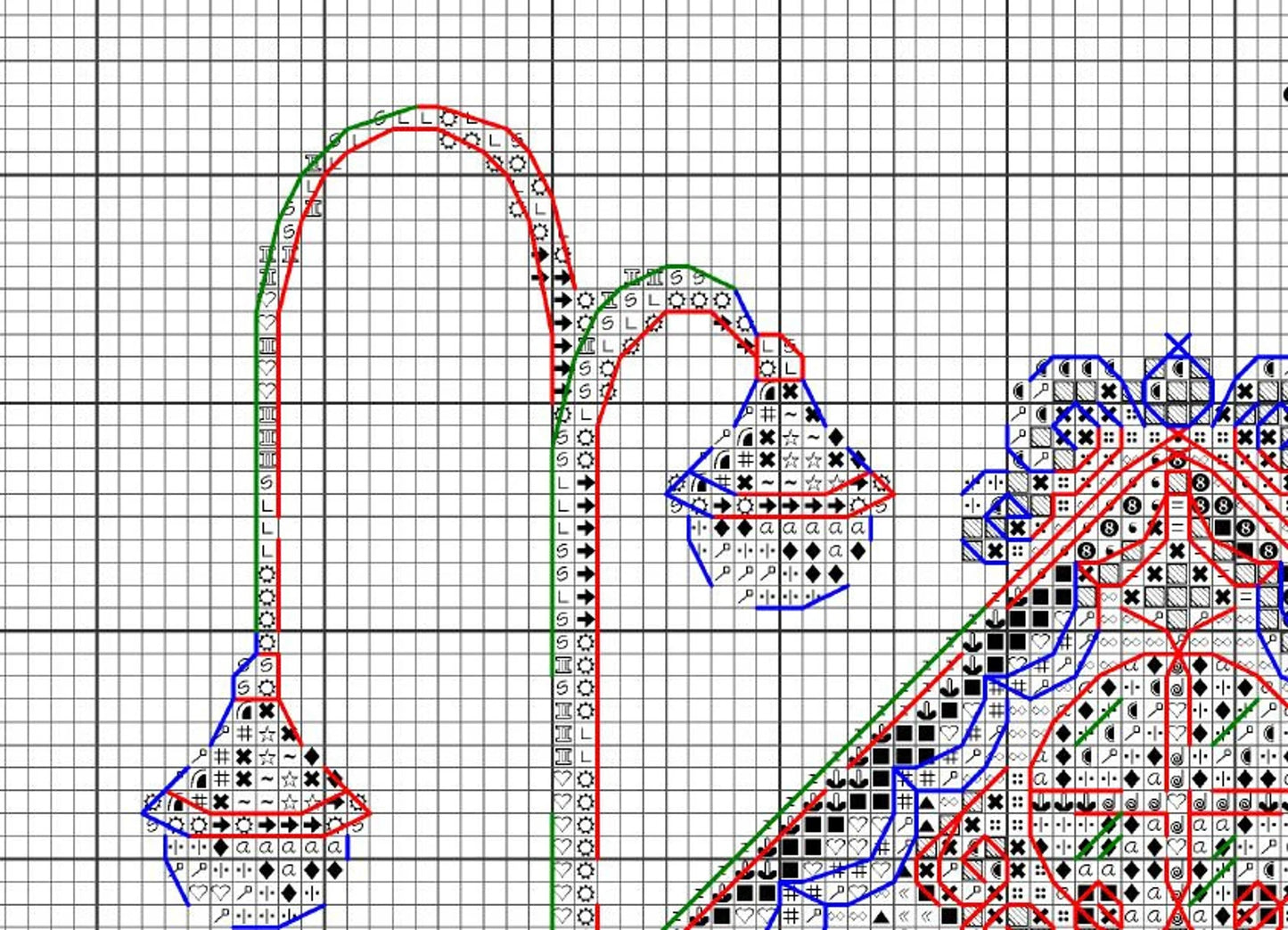 Reading Hut Book Pattern PDF Cross Stitch Fantasy Embroidery Lkacross Instant Digital Download