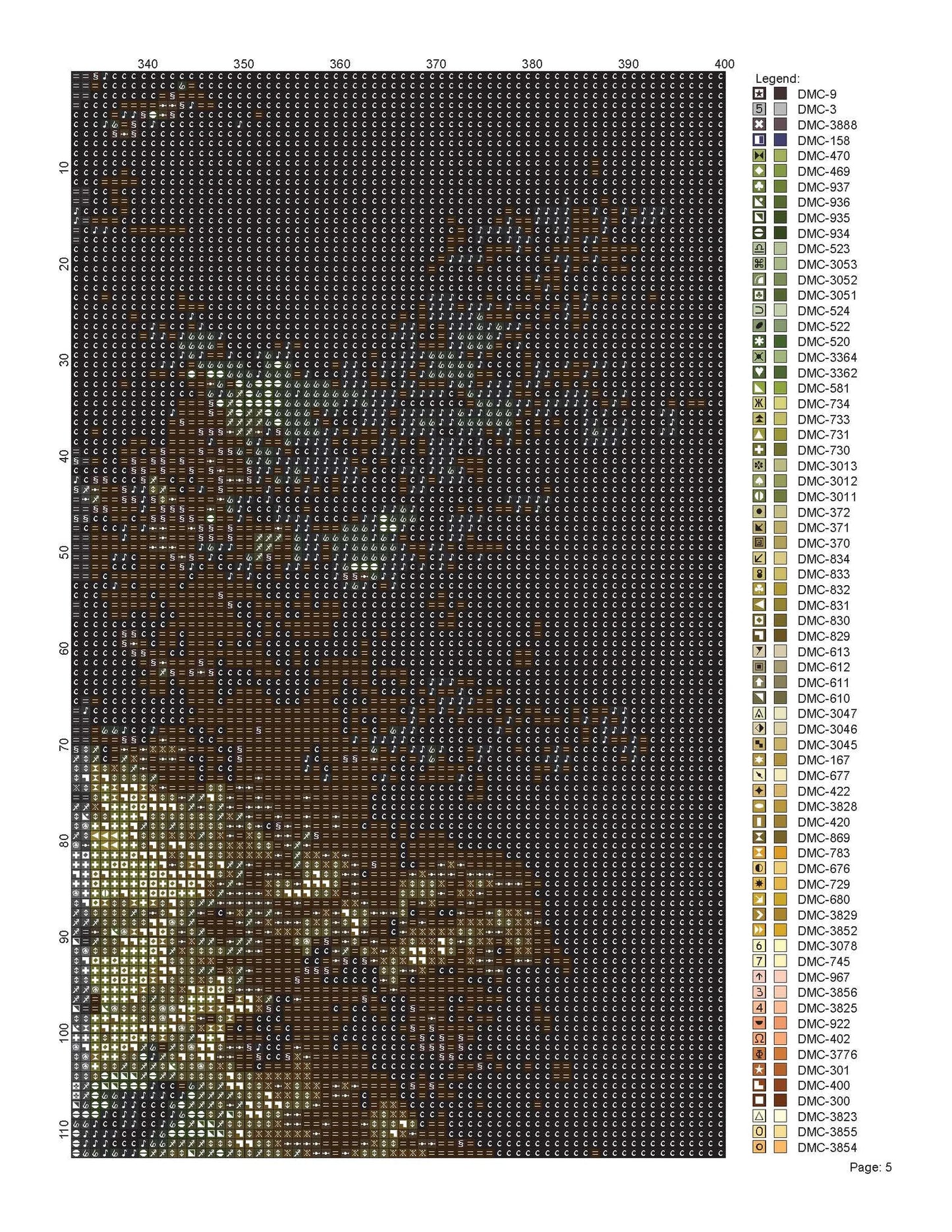 Cross Stitch Pattern Lake Cottage Full Coverage