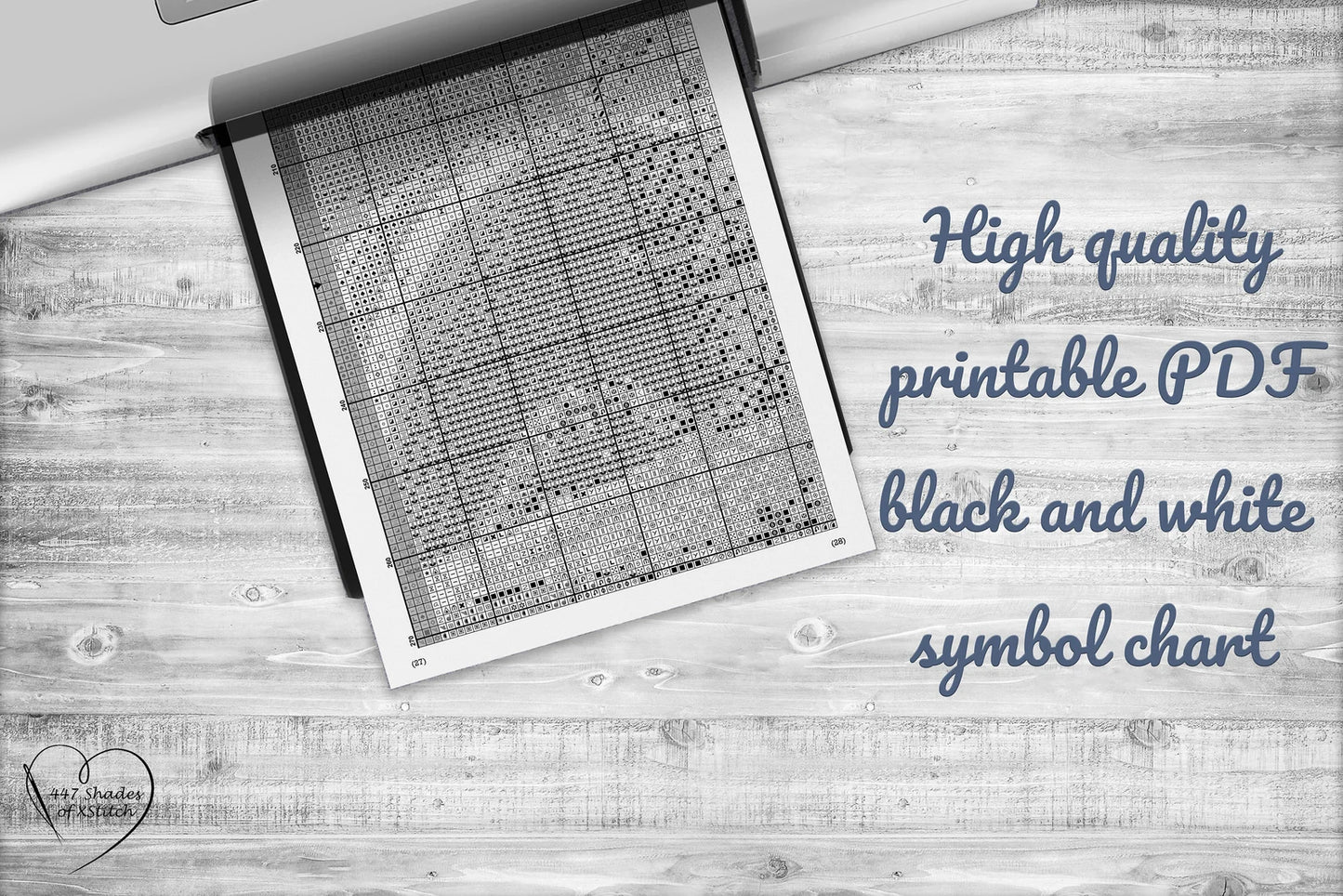 Zinnias & Roses Full Coverage Counted Cross Stitch Pattern Digital PDF Compatible with Pattern Keeper App. Instant Download Printable.