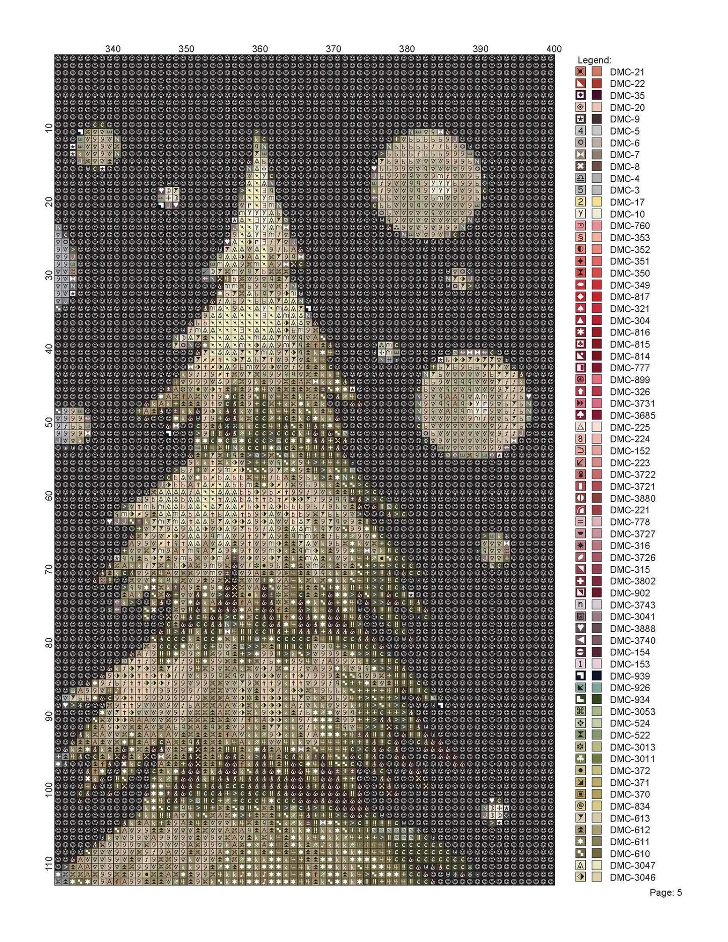Cross Stitch Pattern Nordic Winter Cottage Full Coverage
