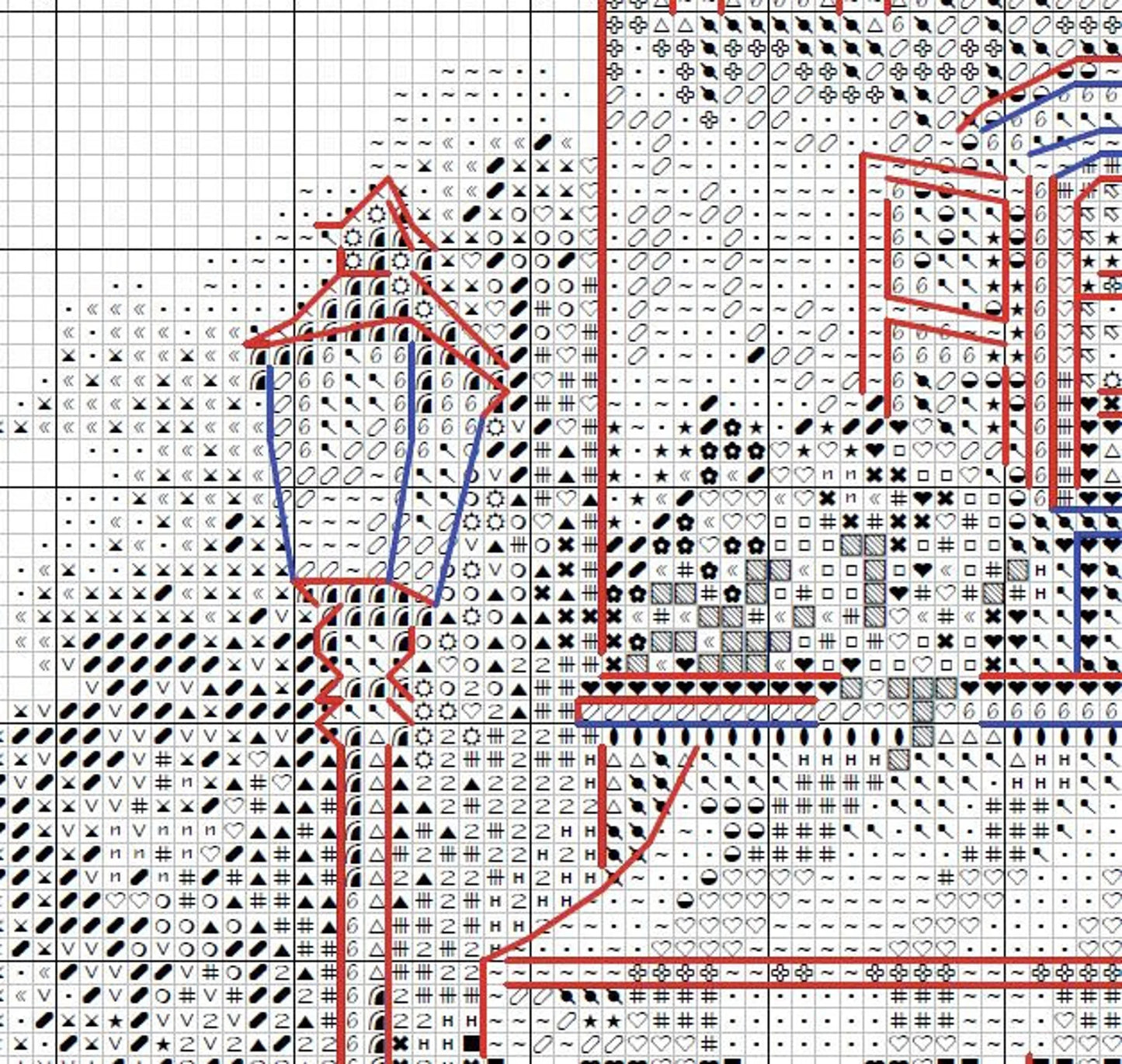 Autumn Cafe PDF Pattern Cross Stitch Nature House Town Embroidery Instant Digital Download