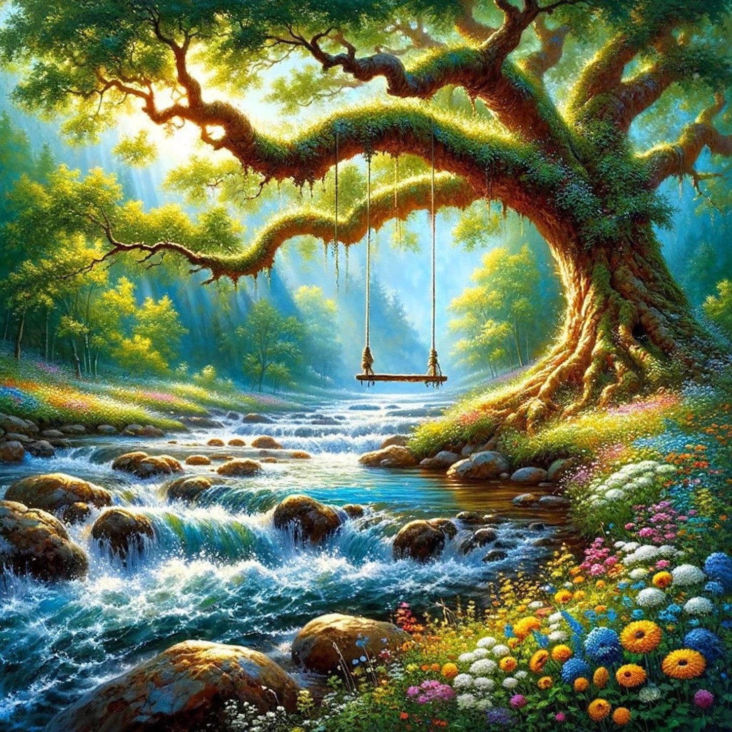 Cross Stitch Pattern Summer Days Full Coverage