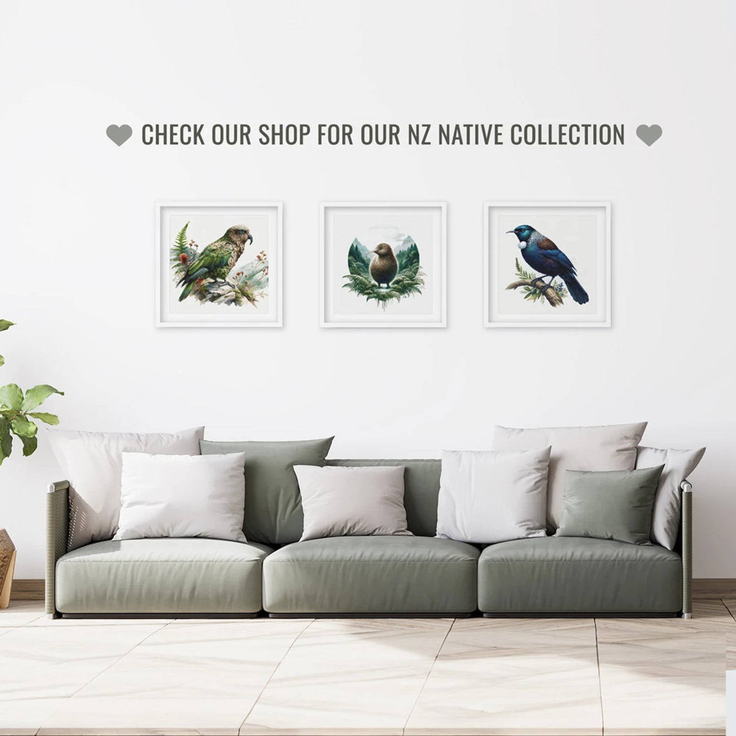 New Zealand Kea Cross Stitch Pattern. Native New Zealand Bird Cross-Stitch Pattern in watercolor tones. Digital PDF Download