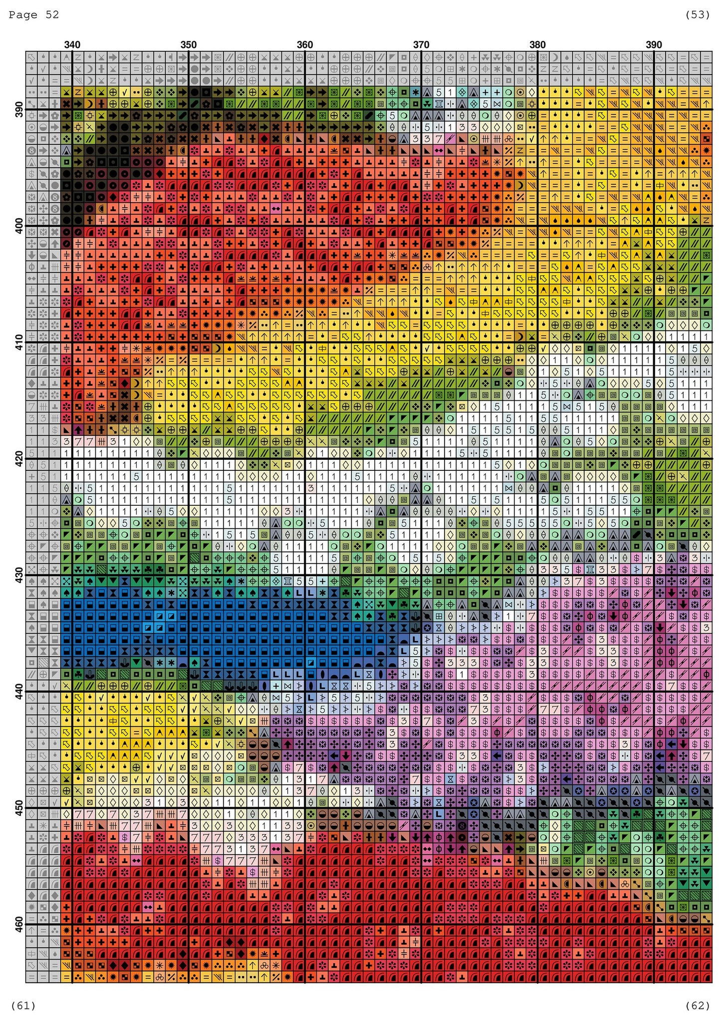 Nature Cross Stitch Chart / Season Cross Stitch Pattern / Winter Summer Cross Stitch Pattern / Landscape Cross Stitch Chart / Printable PDF