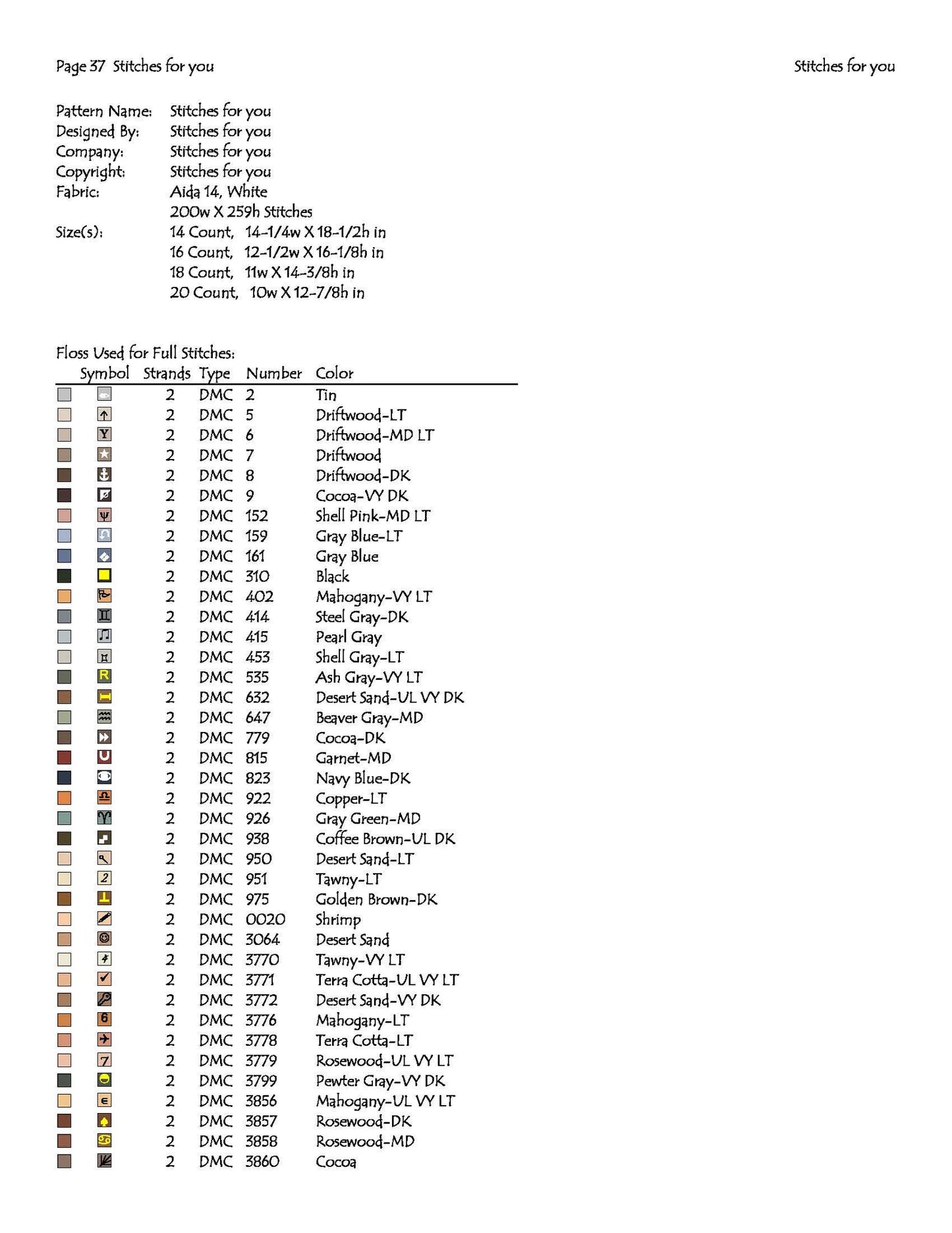 Little Girl - Counted Cross Stitch Patterns - Printable Chart PDF Format Needlework Embroidery Crafts DIY DMC color