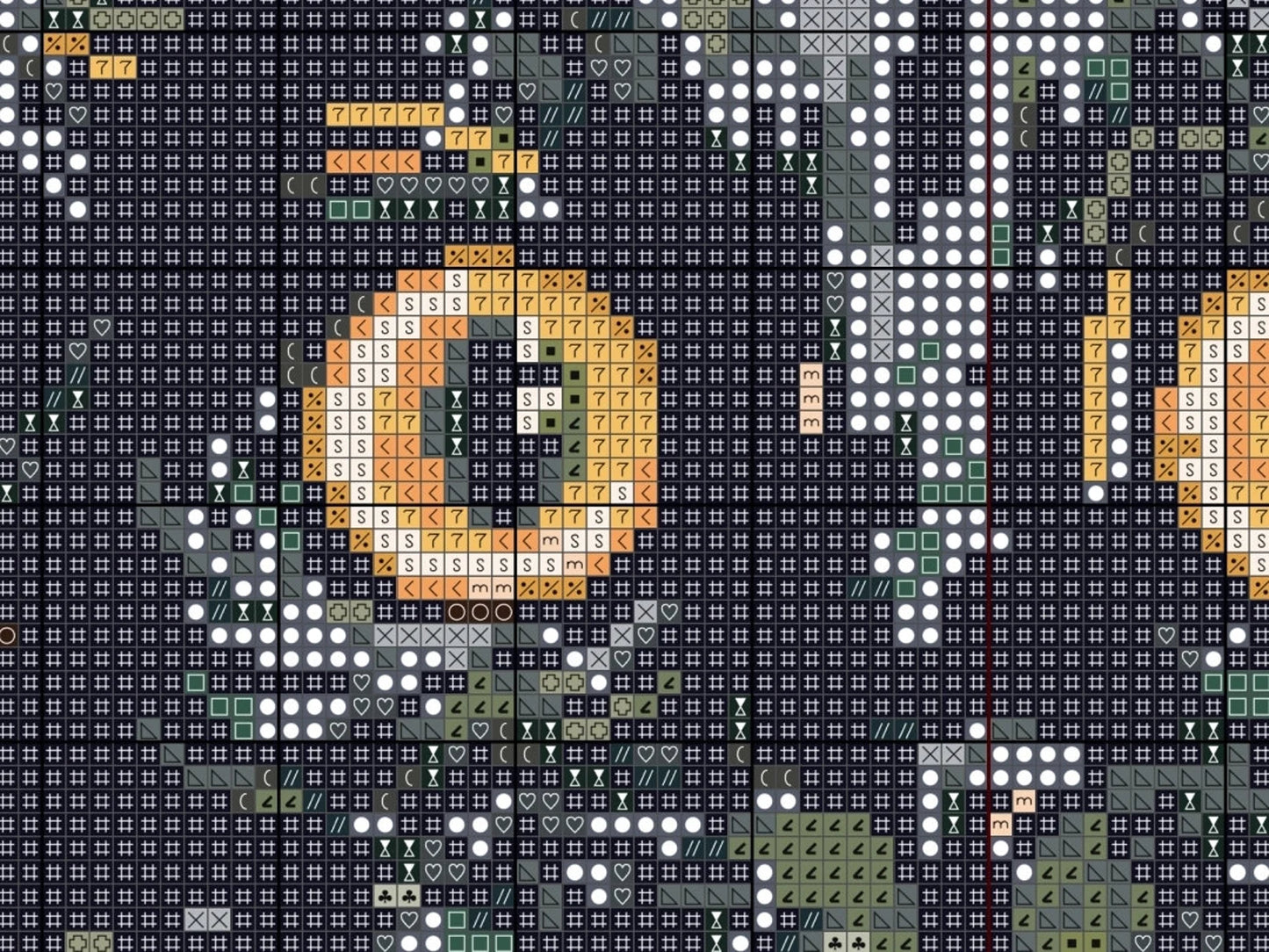 The Cat Scream Cross Stitch Sewing Modern Embroidery Pattern Instant DMC Download Funny Snarky Cute Beginner Van Gogh Edvard Monk Kitten