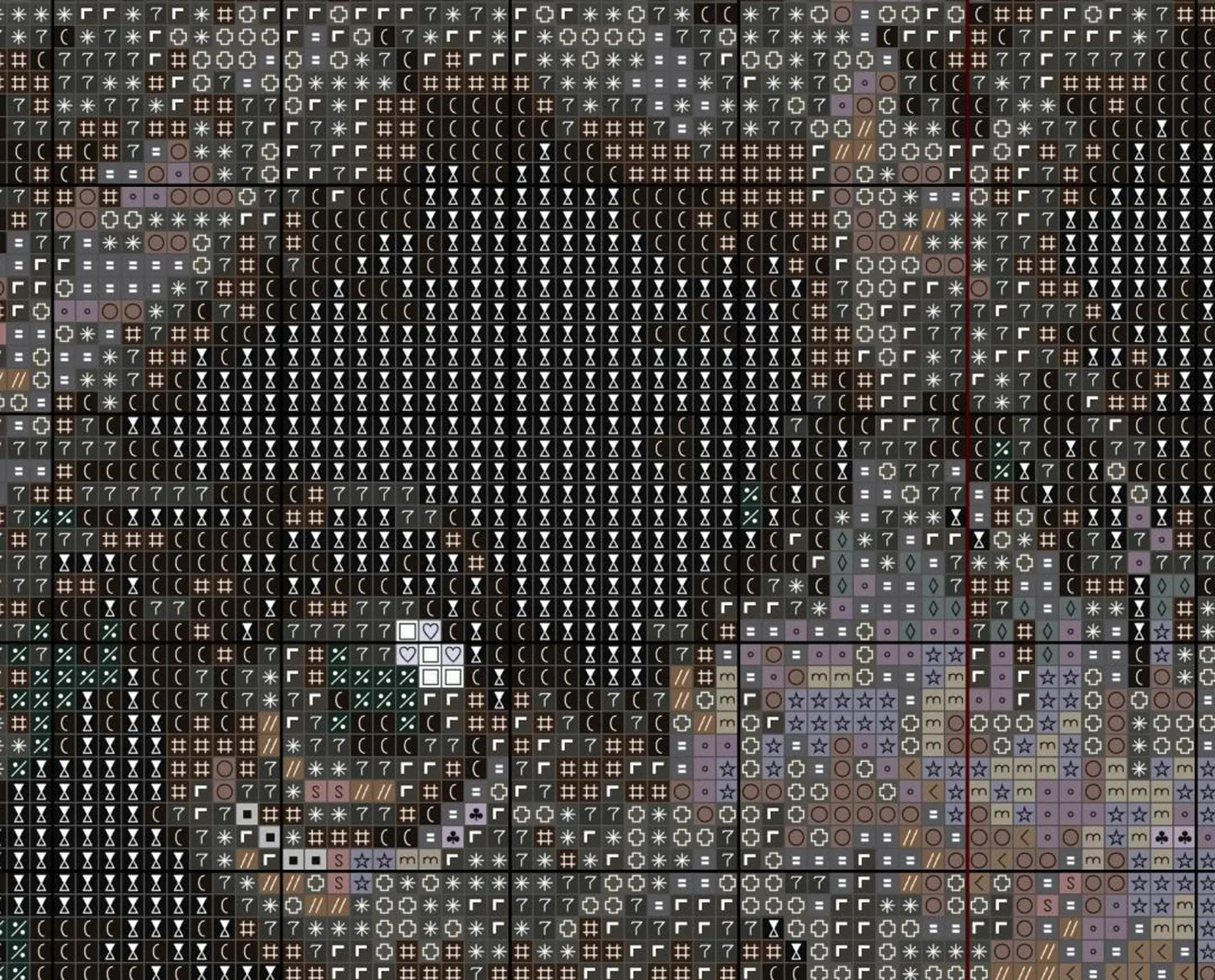 Cockerpoo B Dog Cross Stitch Pattern Sewing Embroidery DMC Wildlife Africa Australia Nursery Artwork Scandi Doggo Minimal Dog Pet Gift