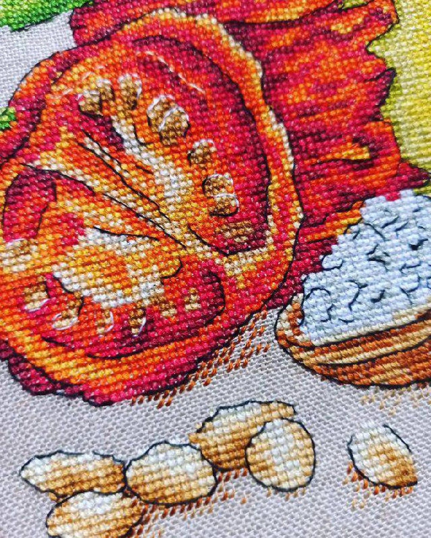 Cross Stitch Pattern "The scent of Italy" DMC Cross Stitch Chart Needlepoint Pattern Embroidery Chart Printable PDF Instant Download