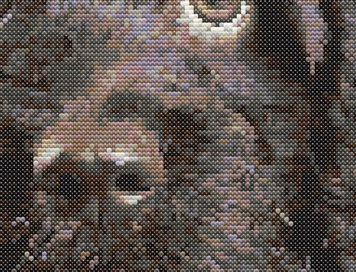 Cockerpoo B Dog Cross Stitch Pattern Sewing Embroidery DMC Wildlife Africa Australia Nursery Artwork Scandi Doggo Minimal Dog Pet Gift