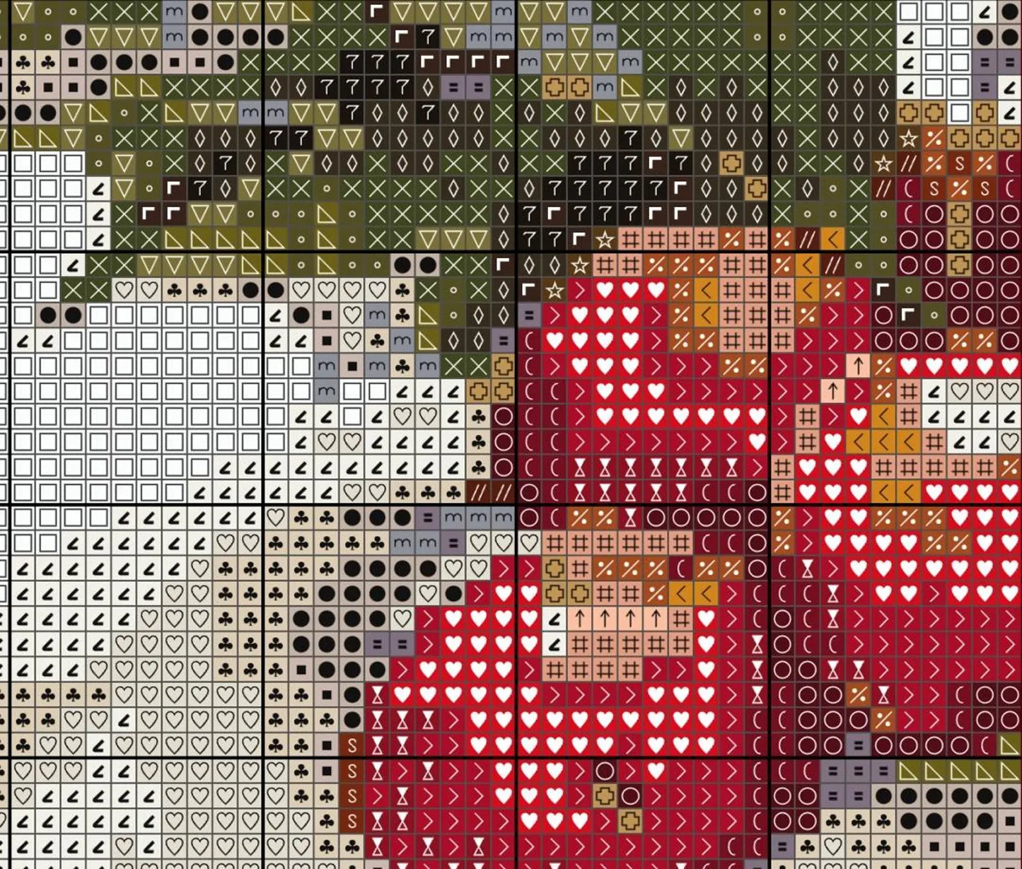 Christmas Pudding Cross Stitch Sewing Embroidery Pattern Wildlife Gift Cute Nursery Artwork Art Scandi Animal Wild Young Baby