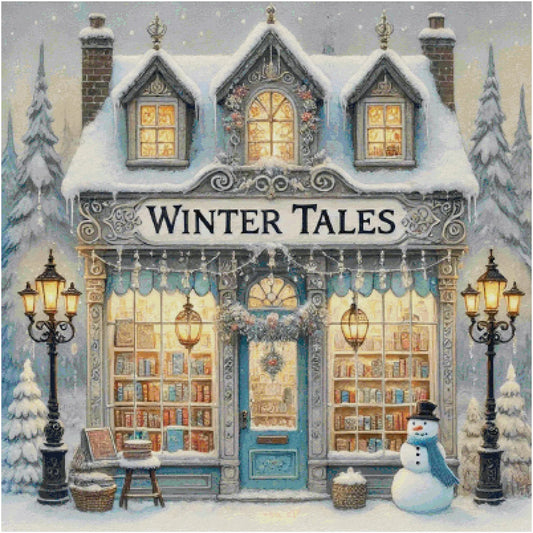 Cross Stitch Pattern Winter Tales Full Coverage