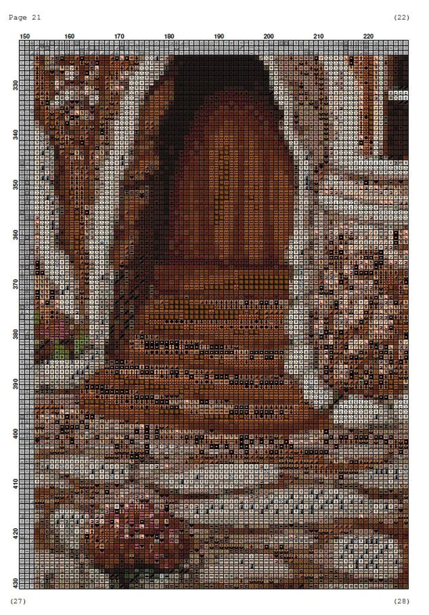 Cross Stitch Pattern PDF Gingerbread House, embroidery file, digital pattern, embroidery designs, gnome cross stitch pattern, fantasy castle