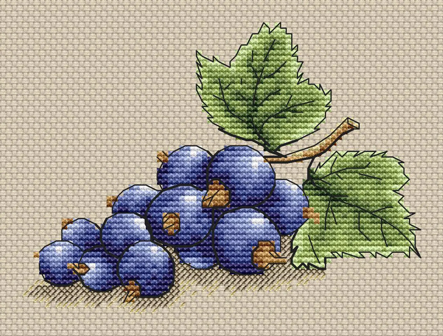 Currant - Cross Stitch Pattern (Digital Format - PDF)