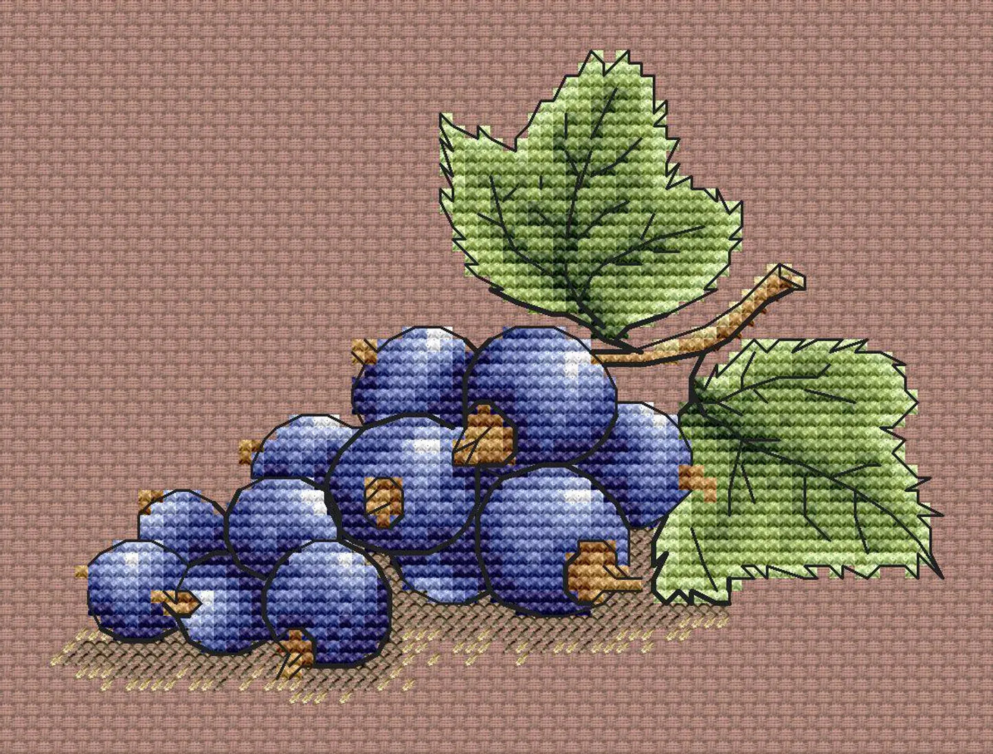 Currant - Cross Stitch Pattern (Digital Format - PDF)