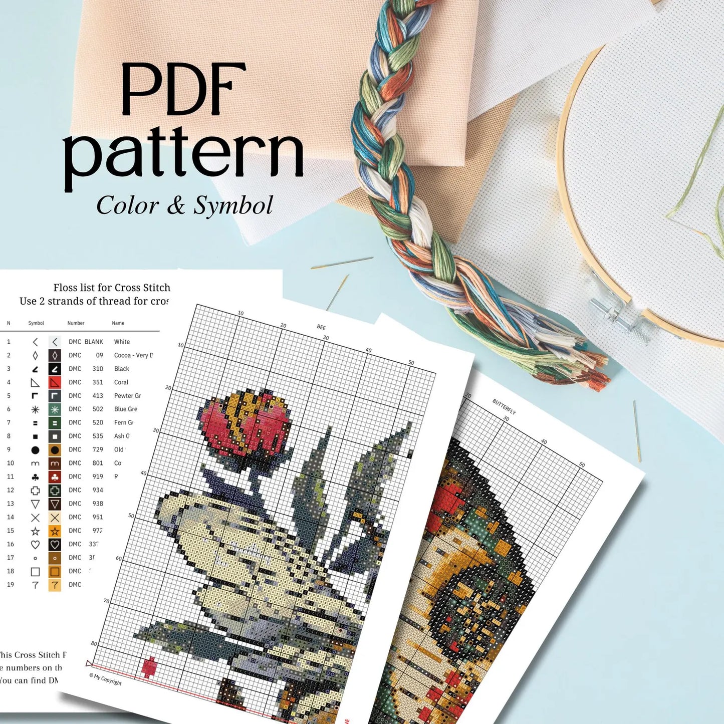 Native girl Cross stitch Pattern, Girl Cross Stitch, Cross Stitch Pattern, cross stitch kit, PDF Pattern